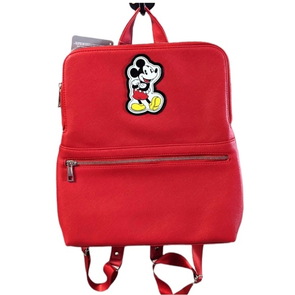 Red Disney Mickey Mouse Backpack Collectible - Picture 3 of 7